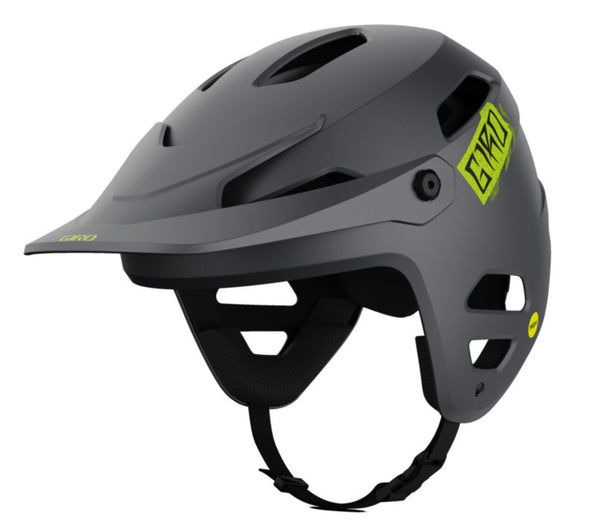 Giro TYRANT SPHERICAL MIPS Fahrradhelm matte metallic black ano lime Herren