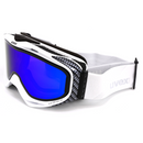 uvex G.GL 300 TOP Skibrille Weiß Unisex + Wechselscheibe Blau