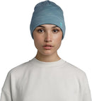 Buff MERINO HEAVYWEIGHT BEANIE für Erwachsene solid pool Gr. One Size