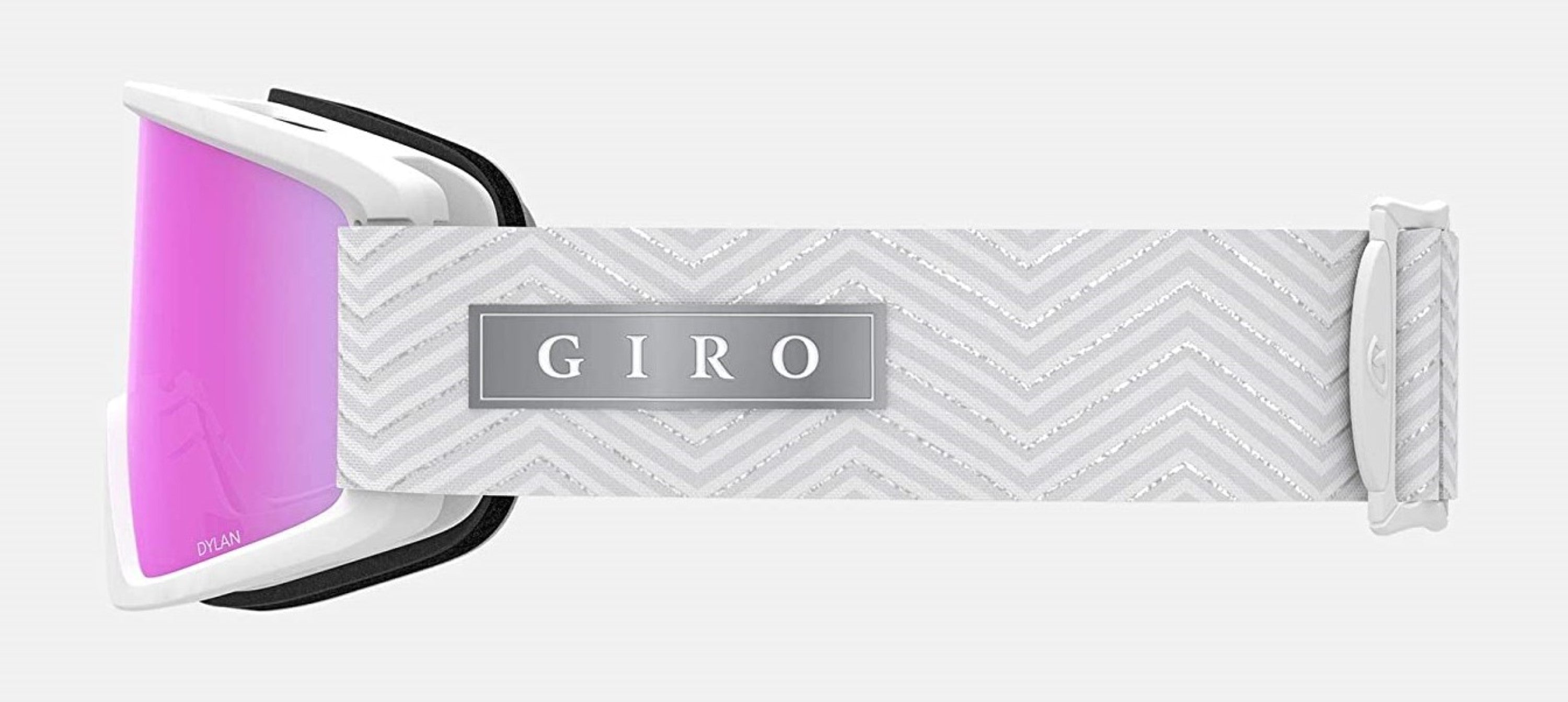 Giro DYLAN Skibrille White zag + Ersatzscheibe Frauen