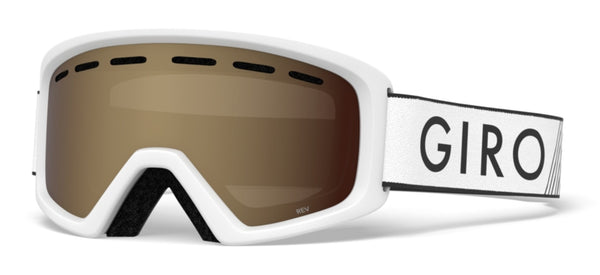 Giro REV Skibrille white zoom OTG Jugend