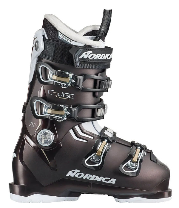 Nordica THE CRUISE 75 W Skischuh pearl black white gold Damen