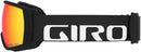 Giro BALANCE Skibrille black wordmark vivid ember Unisex