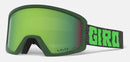 Giro BLOK Skibrille Green cosmic slime und Vivid emerald Scheibe Unisex