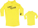 Body Glove L/S RASH GUARD Yellow Junior