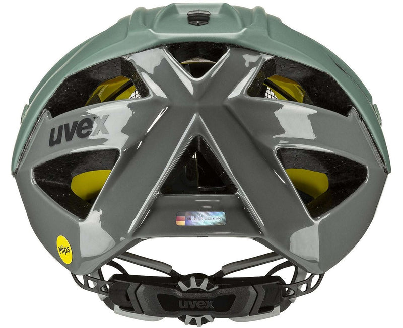uvex QUATRO Fahrradhelm moss green rhino Unisex