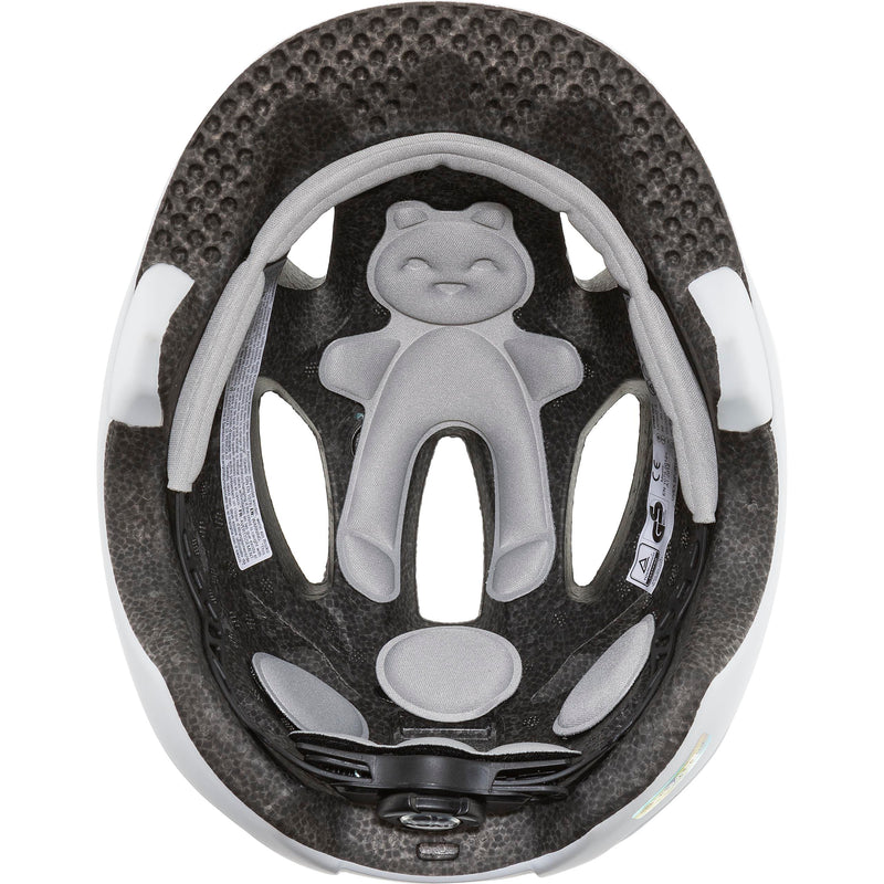 uvex OYO Fahrradhelm white black mat Kinder