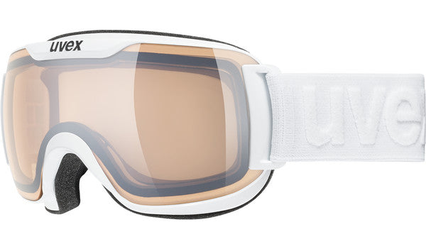 Uvex DOWNHILL 2000 S V Ski-Snowboardbrille white dl/silver Unisex