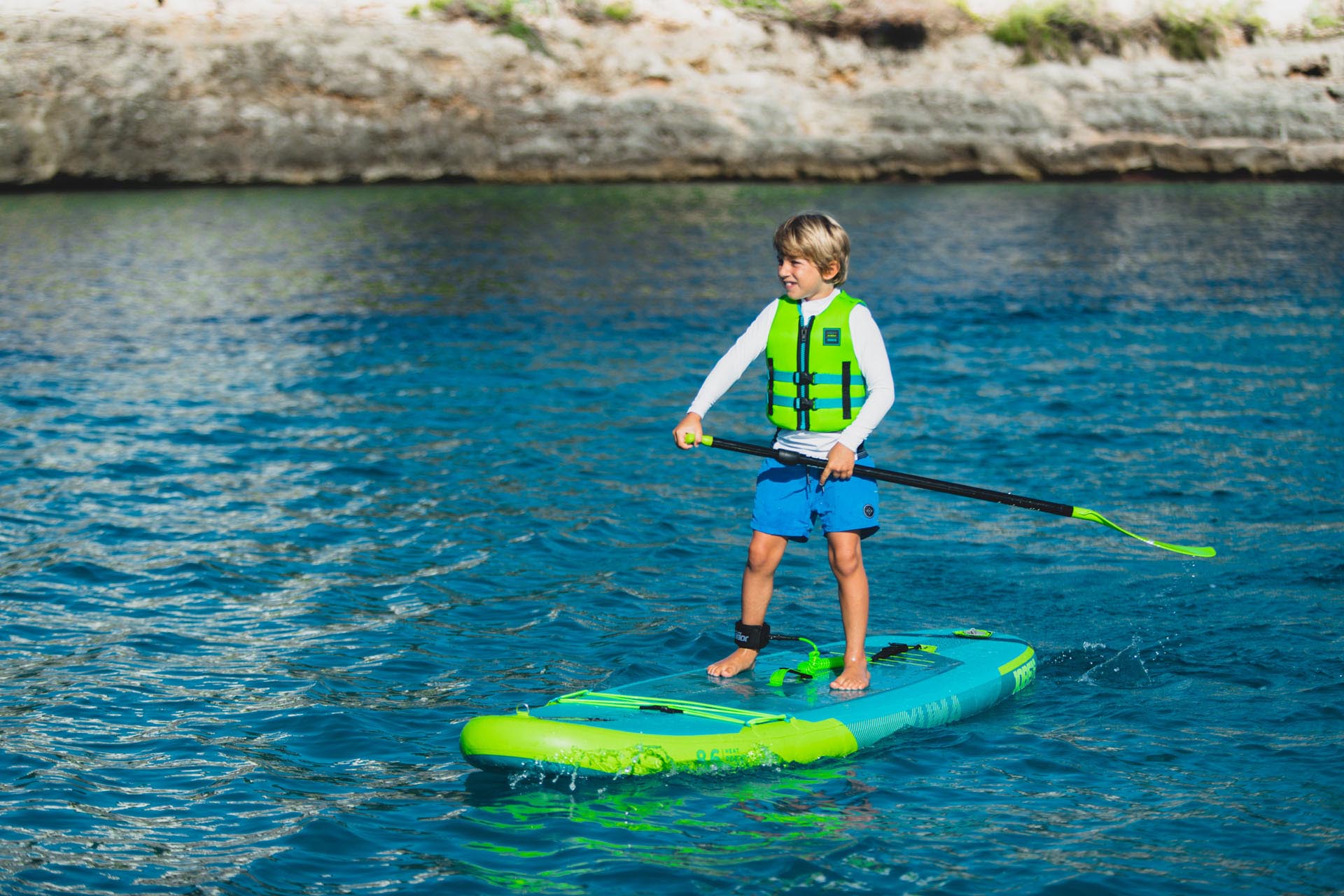 Jobe Freedom Stick SUP Paddel Kinder black-green