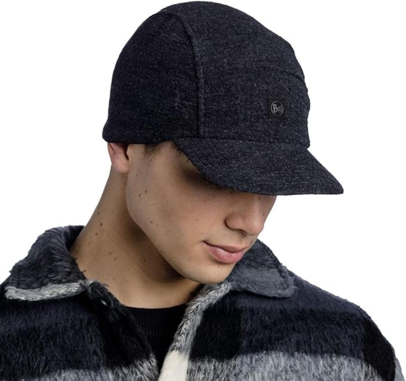 Buff PACK CAP MERINO FLEECE für Erwachsene solid black Gr. One Size