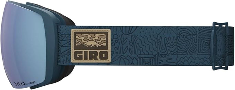 Giro CONTACT Skibrille Harbor Blue Adventure Grid + Ersatzscheibe Unisex