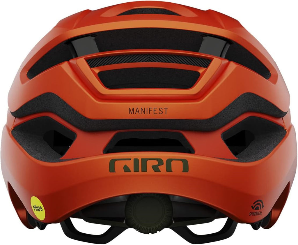 Giro MANIFEST SPHERICAL MIPS Fahrradhelm matte ano orange Gr. M (55-59