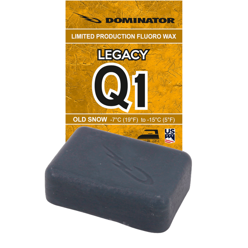 Dominator Wax Legacy Q1 Limited Production Fluor Wax für Old Snow -7°C bis -15°C