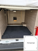 TEPPICH für Heckgarage Wonmobil Camper Pössl 2WinPlus-R 599 mit Raumbad