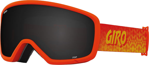 Giro STOMP Skibrille orange cover up OTG Jugend