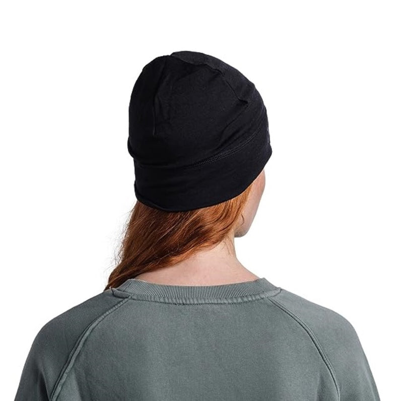 Buff MERINO MIDWEIGHT BEANIE für Erwachsene solid black Gr. One Size