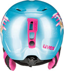 uvex MANIC Ski-Snowboardhelm mint penguin Kinder
