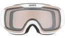 Uvex DOWNHILL 2000 S V Ski-Snowboardbrille white dl/silver Unisex