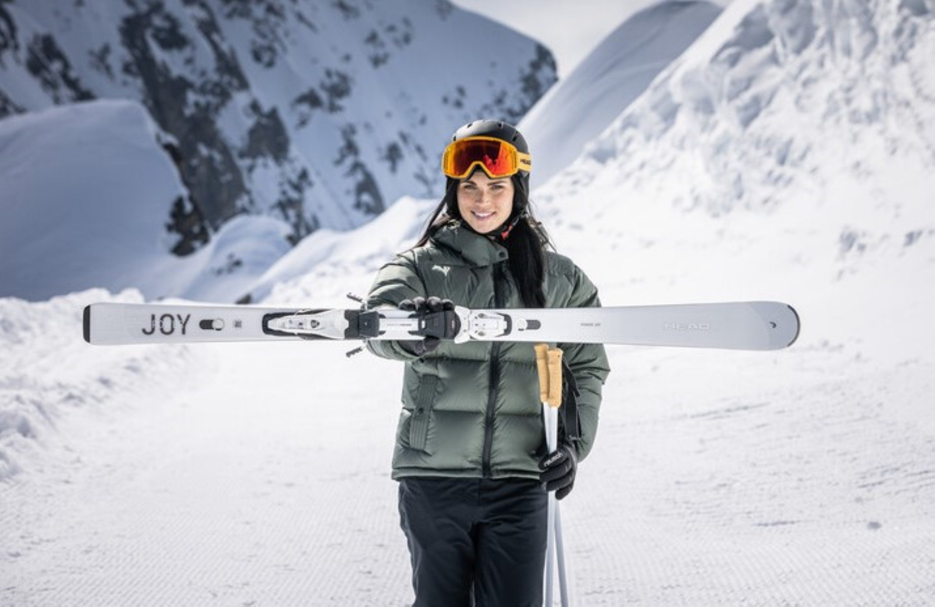 Head POWER JOY High-Performance Ski + Bindung Joy Twelve GW PRD white Damen