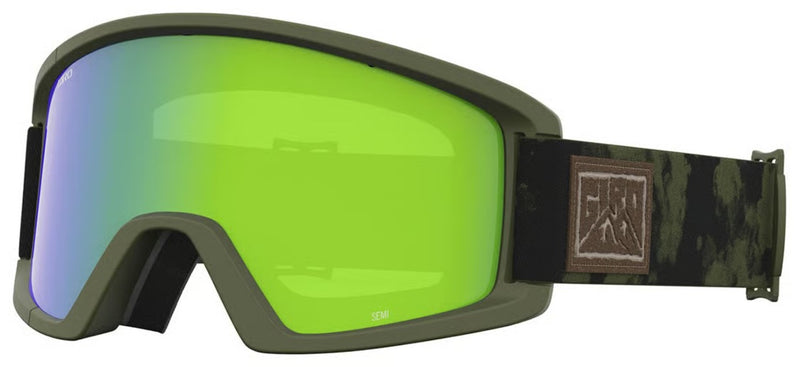 Giro SEMI Skibrille Trail Green Clouddust + Ersatzscheibe Unisex