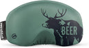 Gogglesoc GREEN BEER Gogglesoc Schutzhülle für Ski- oder Snowboardbrille