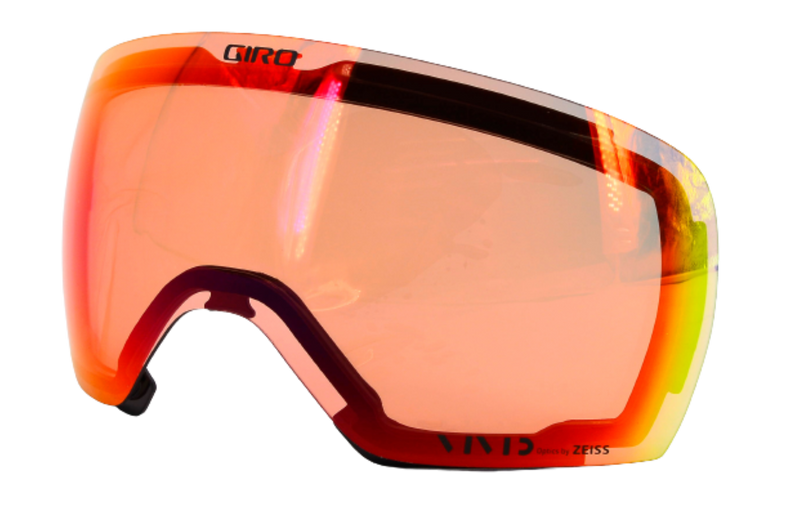 Giro LUSI Skibrille Tigerlilly Monarch Orange Filmore Sun + Ersatzscheibe Damen OTGv
