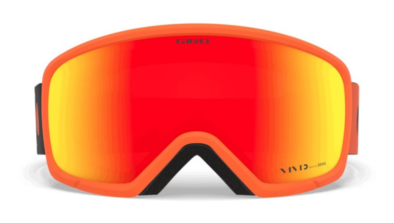 Giro RINGO JR. Skibrille orange black blocks OTG Jugend