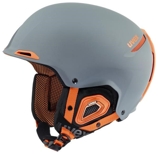 Uvex JAKK+ octo+ grey orange mat Skihelm Snowboardhelm