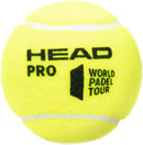 Head PADEL PRO 3B Padel Bälle 3 pcs yellow
