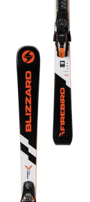 Blizzard FIREBIRD R TI 170cm + Marker XCELL 12 - Herren Rennski Weiß Schwarz