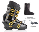 Deeluxe TRACK 700T Hardboot Schwarz HP-Thermo Innenschuh Optional Intec Absatz