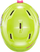 uvex MANIC Ski-Snowboardhelm lime snow bunny Kinder