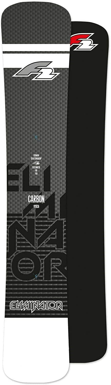 F2 ELIMINATOR CARBON Snowboard black white