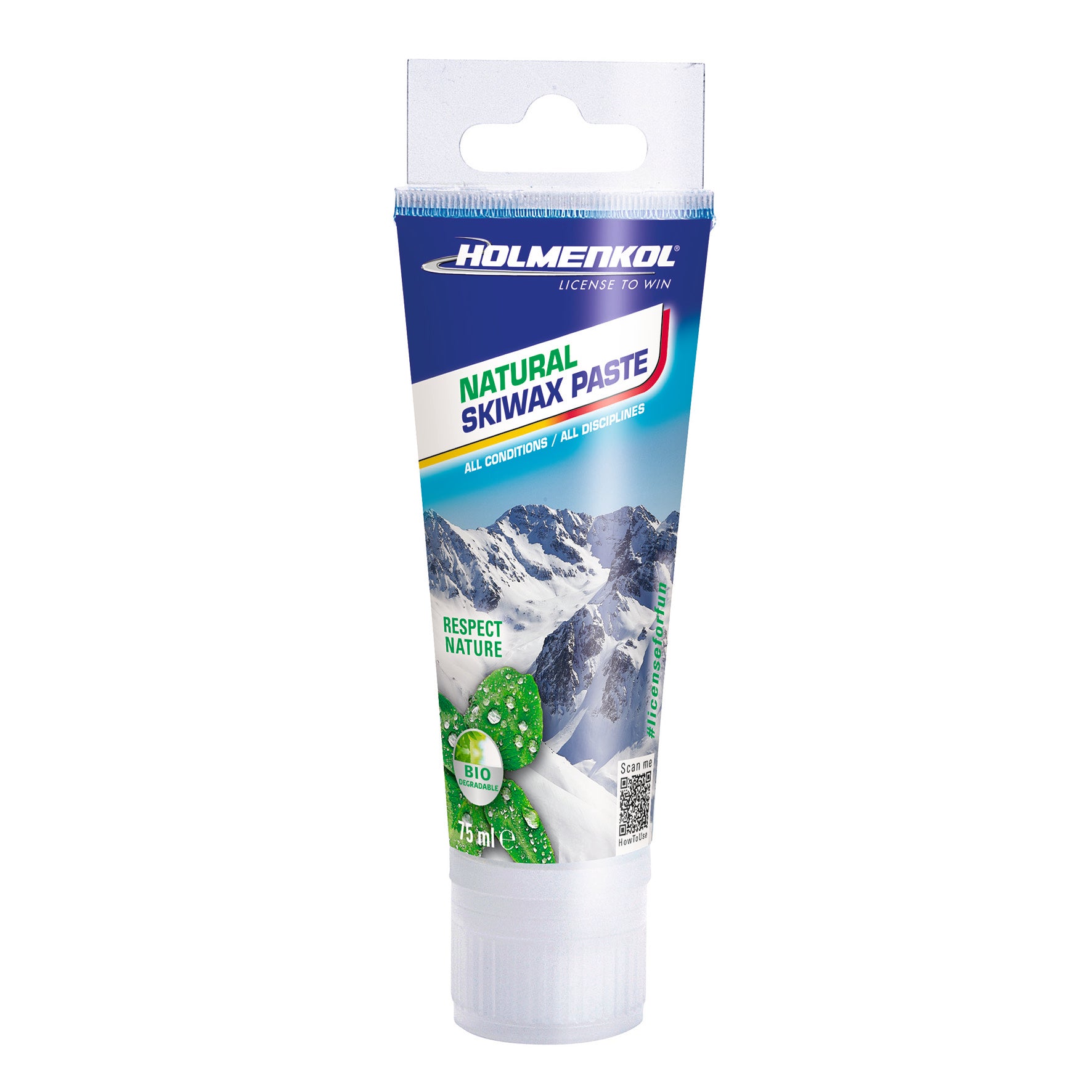 Holmenkol Natural Skiwax Paste Universal Bio Wachspaste