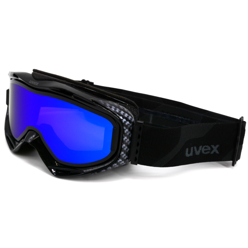 uvex G.GL300 TOP Skibrille Schwarz Unisex + Wechselscheibe Blau