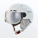 Head QUEEN Skihelm + Visier white Damen
