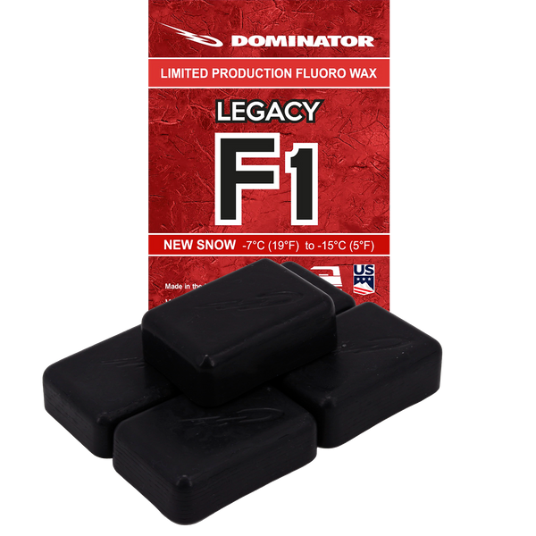 Dominator Wax Legacy F1 Limited Production Fluor Wax für New Snow -7°C bis -15°C
