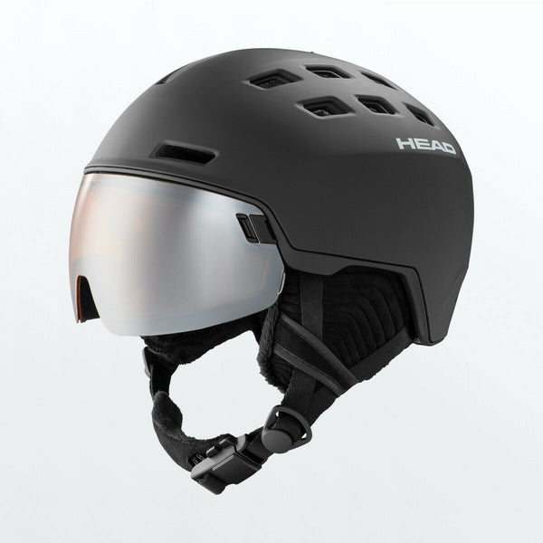 Head RADAR black M-L Ski Snowboard Visier Helm