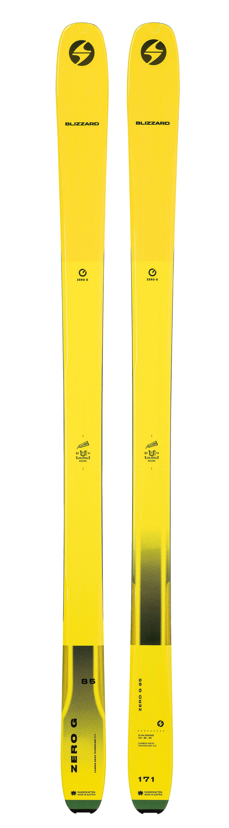 Blizzard ZERO G 85 Flat Ski