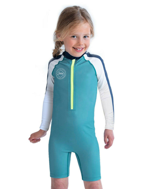 Jobe RASH SUIT teal Kinder