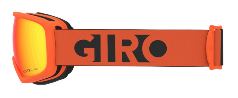 Giro RINGO JR. Skibrille orange black blocks OTG Jugend