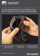 Giro CONTACT Skibrille black wordmark + Ersatzscheibe Herren