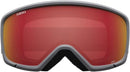 Giro STOMP Skibrille grey wordmark OTG Jugend