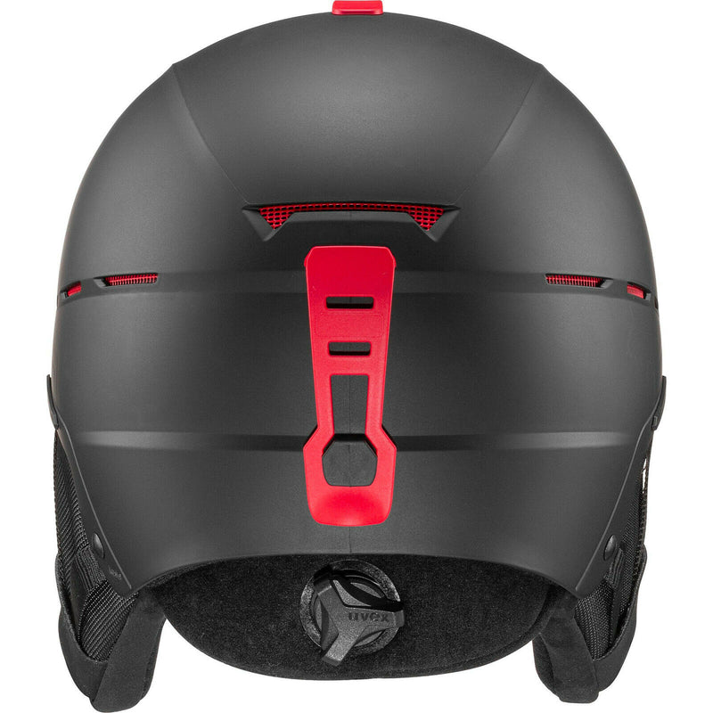 Uvex Legend Pro black red mat Skihelm Snowboardhelm