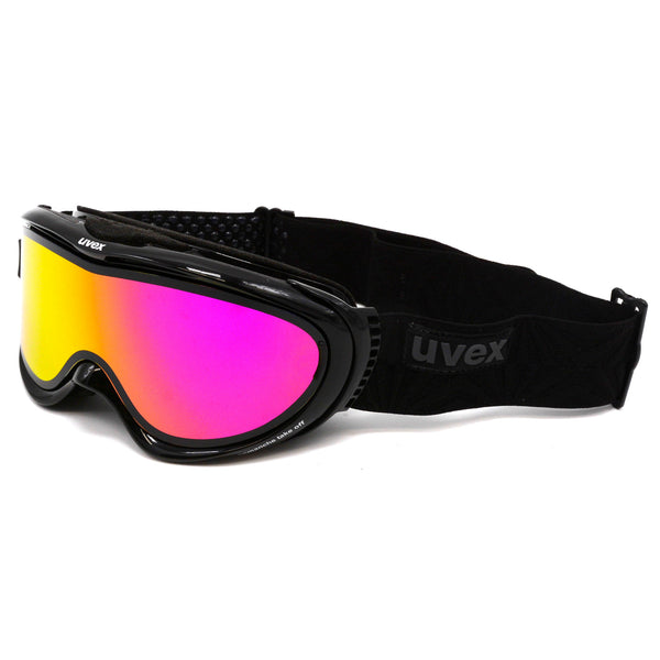 uvex COMANCHE TOP Skibrille Schwarz Unisex + Wechselscheibe Pink
