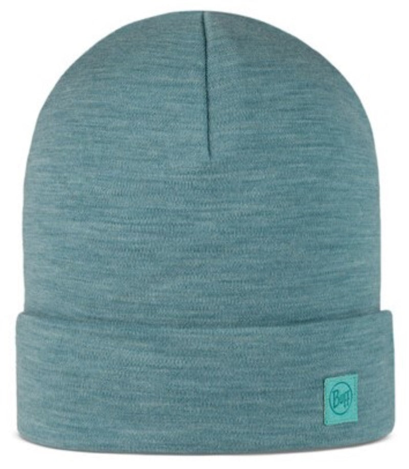 Buff MERINO HEAVYWEIGHT BEANIE für Erwachsene solid pool Gr. One Size