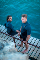 Jobe PERTH 3/2 mm Neoprene Shorty chestzip grey Herren