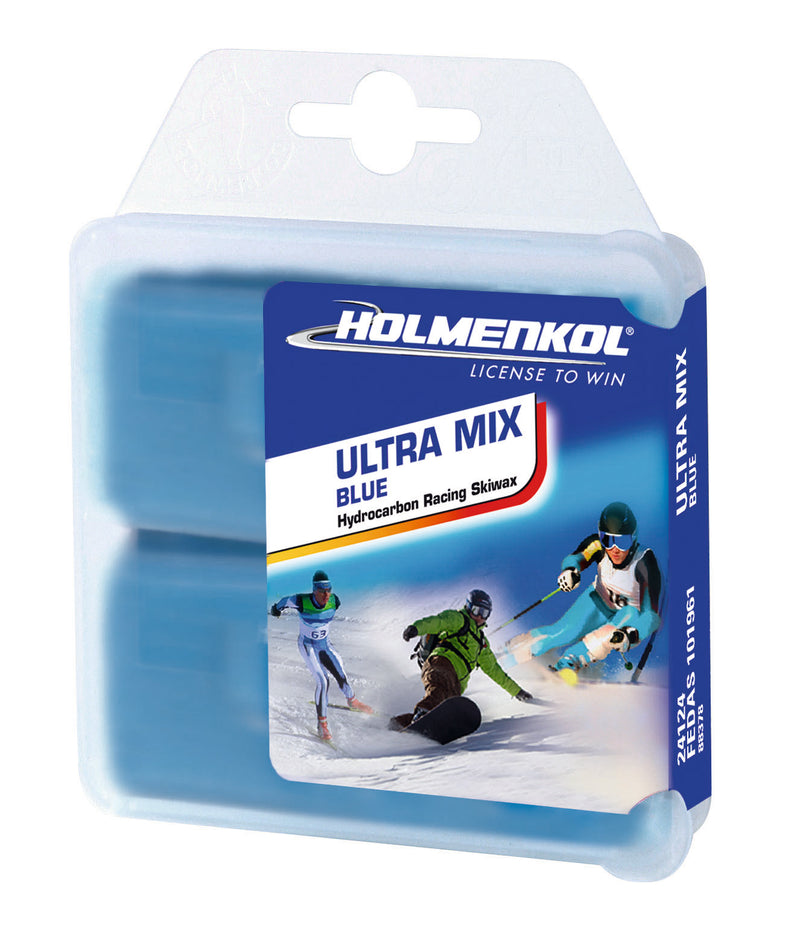 Holmenkol UltraMix Blue 2x35g Base Wax Heißwachs