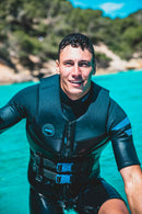 Jobe PERTH 3/2 mm Neoprene Shorty blue Herren