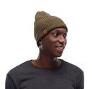 Buff KNITTED & FLEECE BEANIE für Erwachsene lyne bark green Gr. One Size